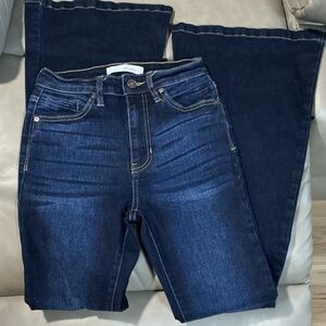 KanCan Dark Blue High Rise Women's Jeans